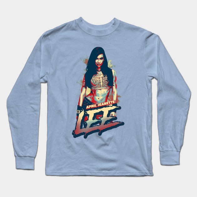 AJ Lee Pop Art Long Sleeve T-Shirt by NONOKERS